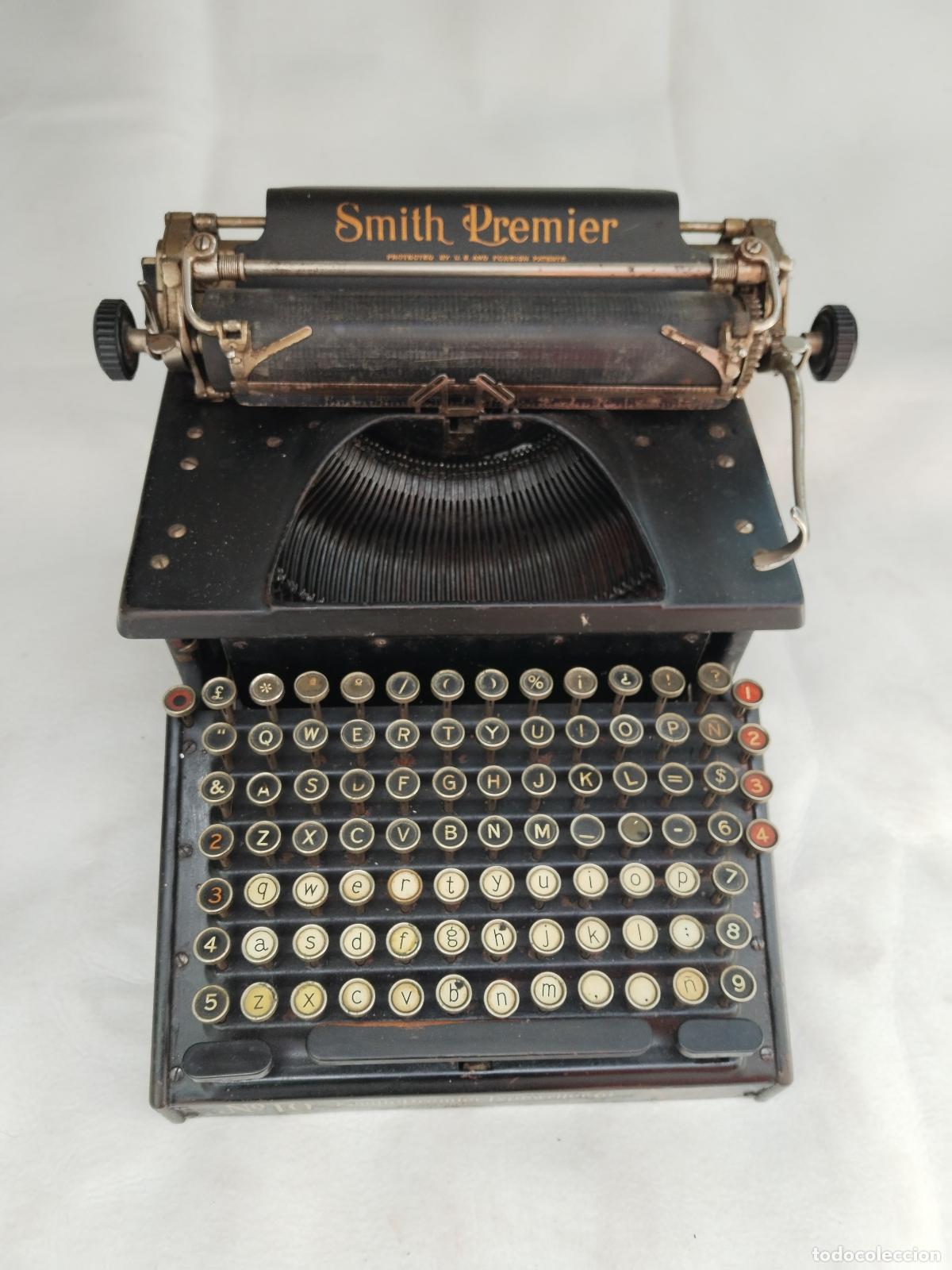 Antig&uuml;edades: MAQUINA DE ESCRIBIR SMITH PREMIER N&ordm;10 TYPEWRITER. - Foto 10