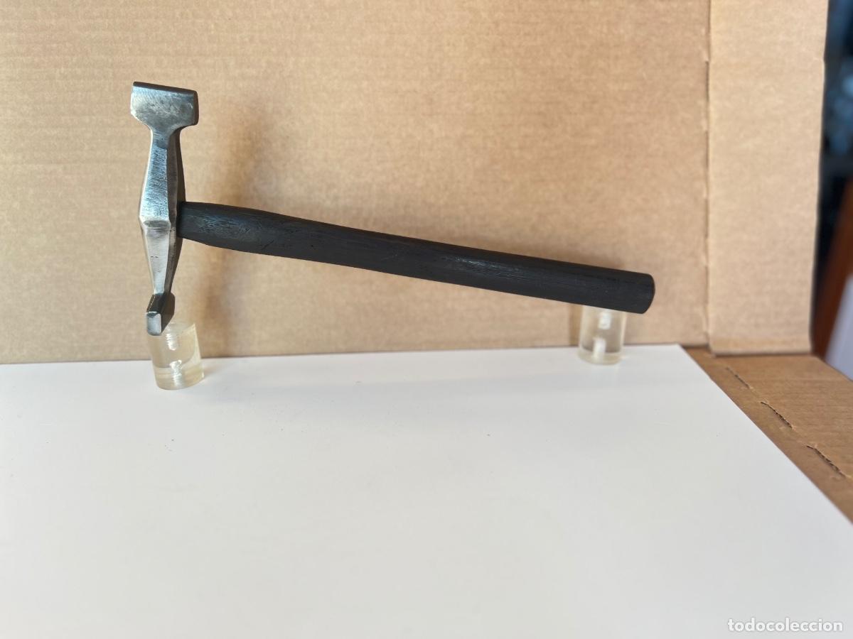 Antig&uuml;edades: Martillo de chapista 15 cm de hierro - Foto 2