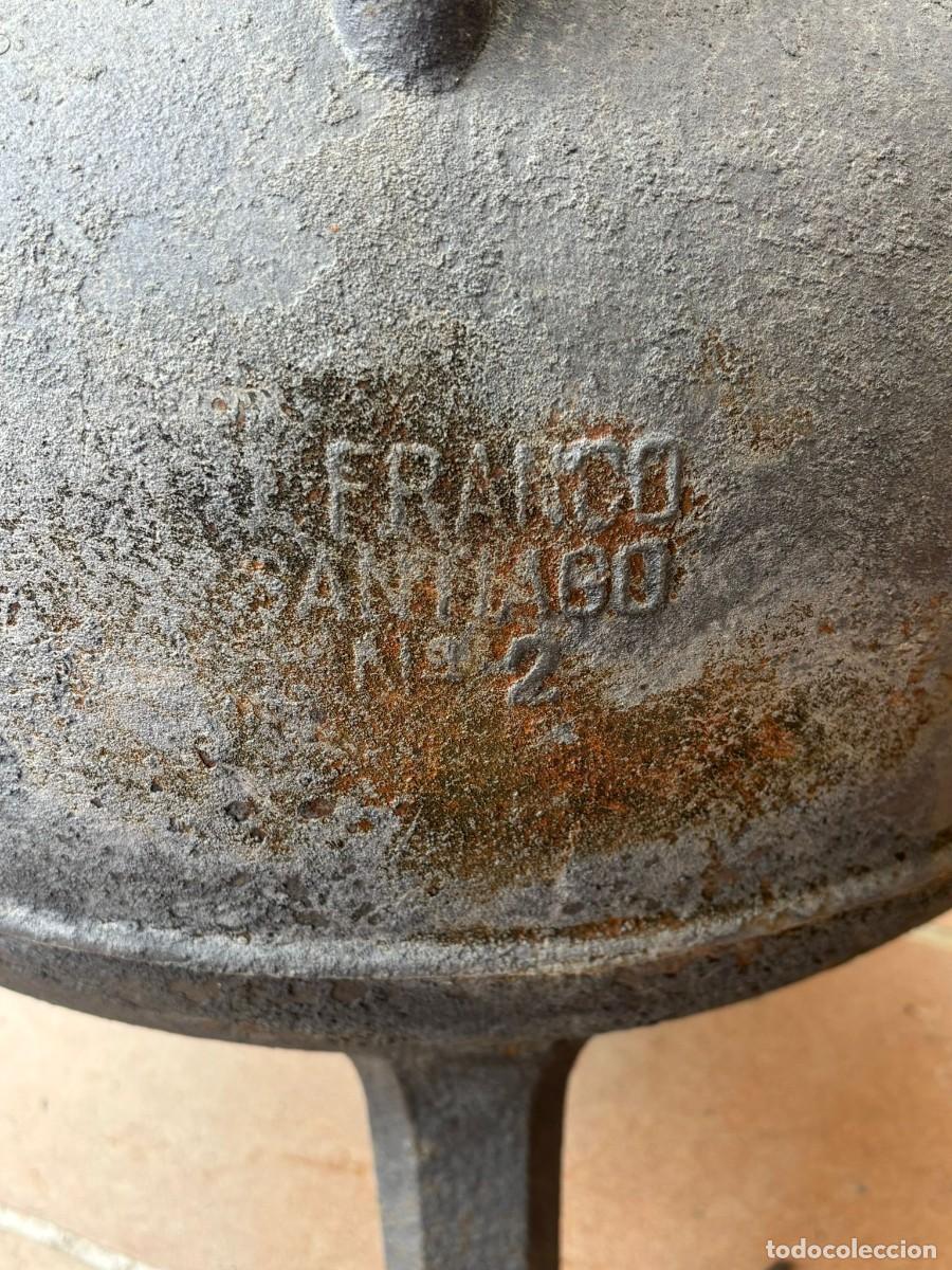 Antig&uuml;edades: pote gallego de forja - Foto 3