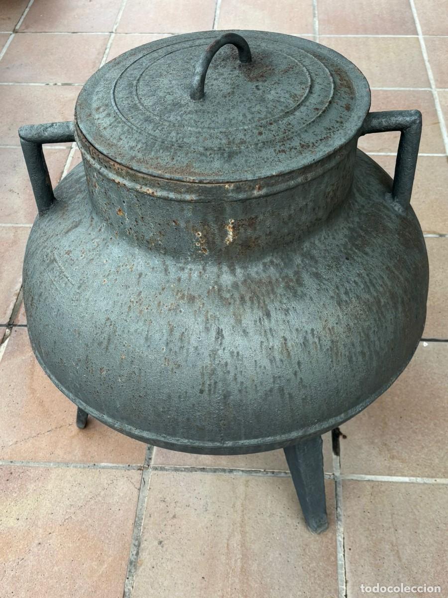 Antig&uuml;edades: pote gallego de forja - Foto 4