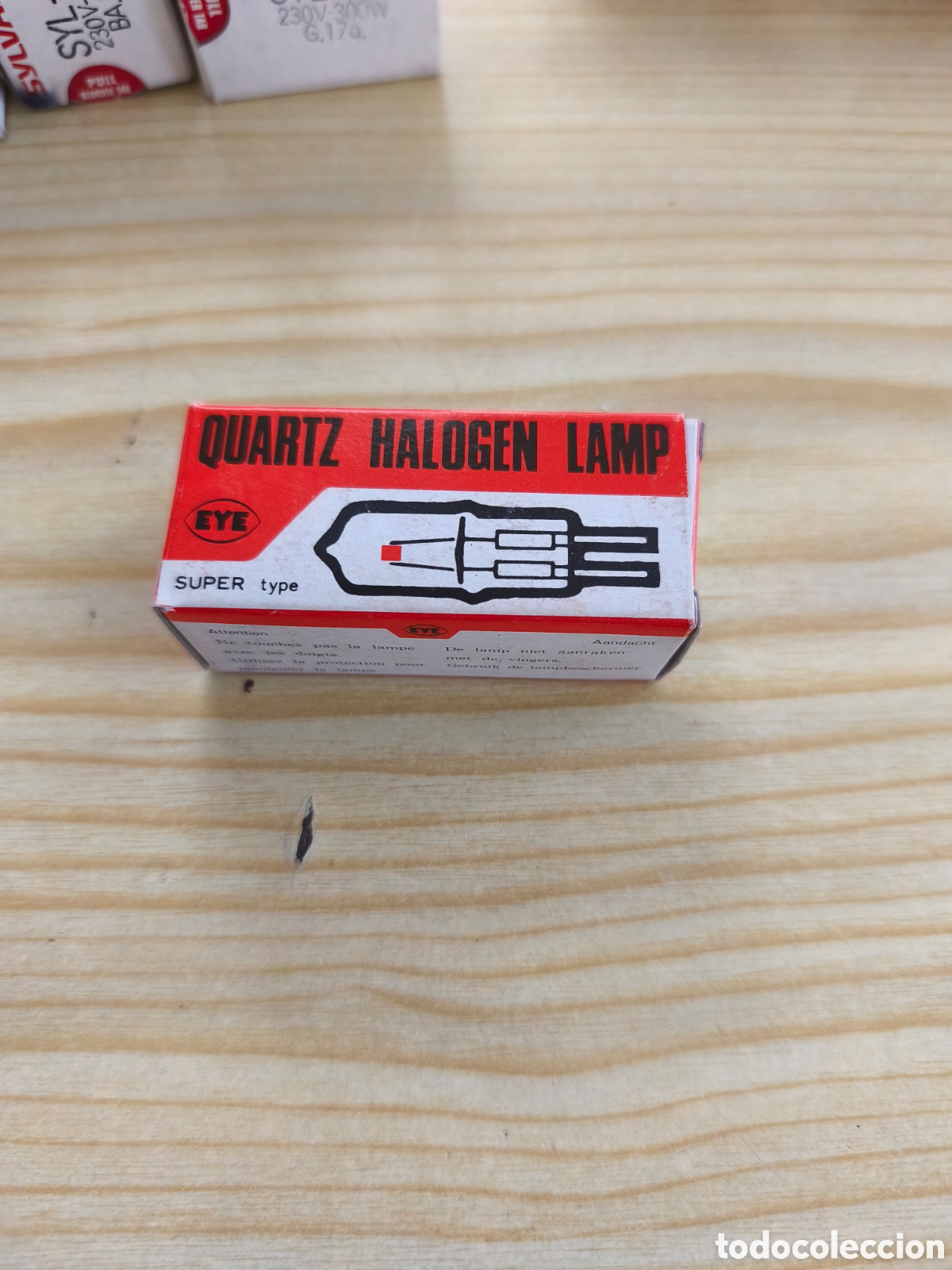 Antig&uuml;edades: Lampara de proyector JCD 24v 100w - Foto 1