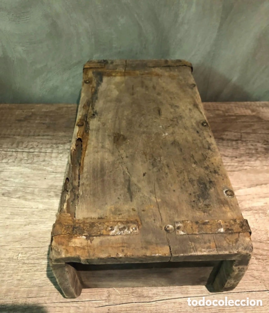 Antig&uuml;edades: Antiguo molde de madera para ladrillos - Foto 4