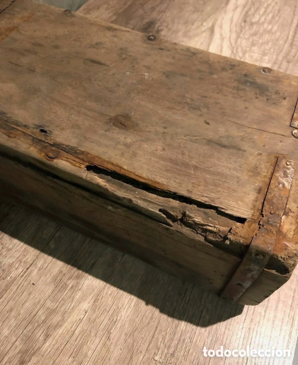 Antig&uuml;edades: Antiguo molde de madera para ladrillos - Foto 5