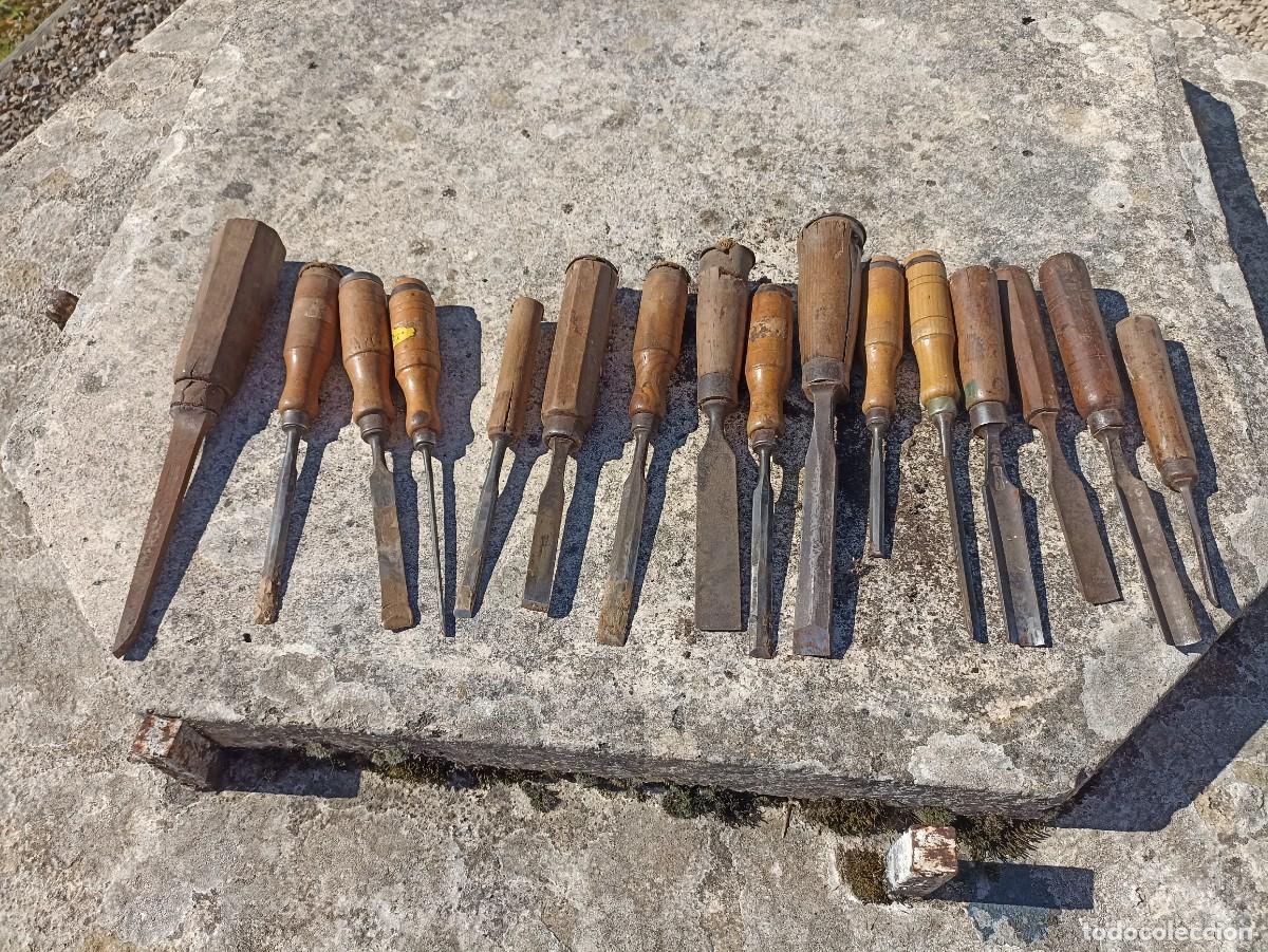 Antig&uuml;edades: Gubias, formones y escoplo - Foto 1