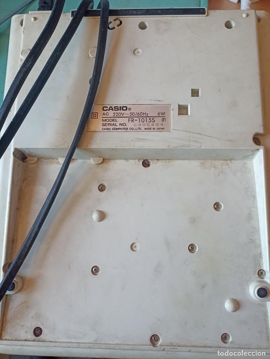 Antig&uuml;edades: Calculadora impresora Casio FR-1015S - Foto 2