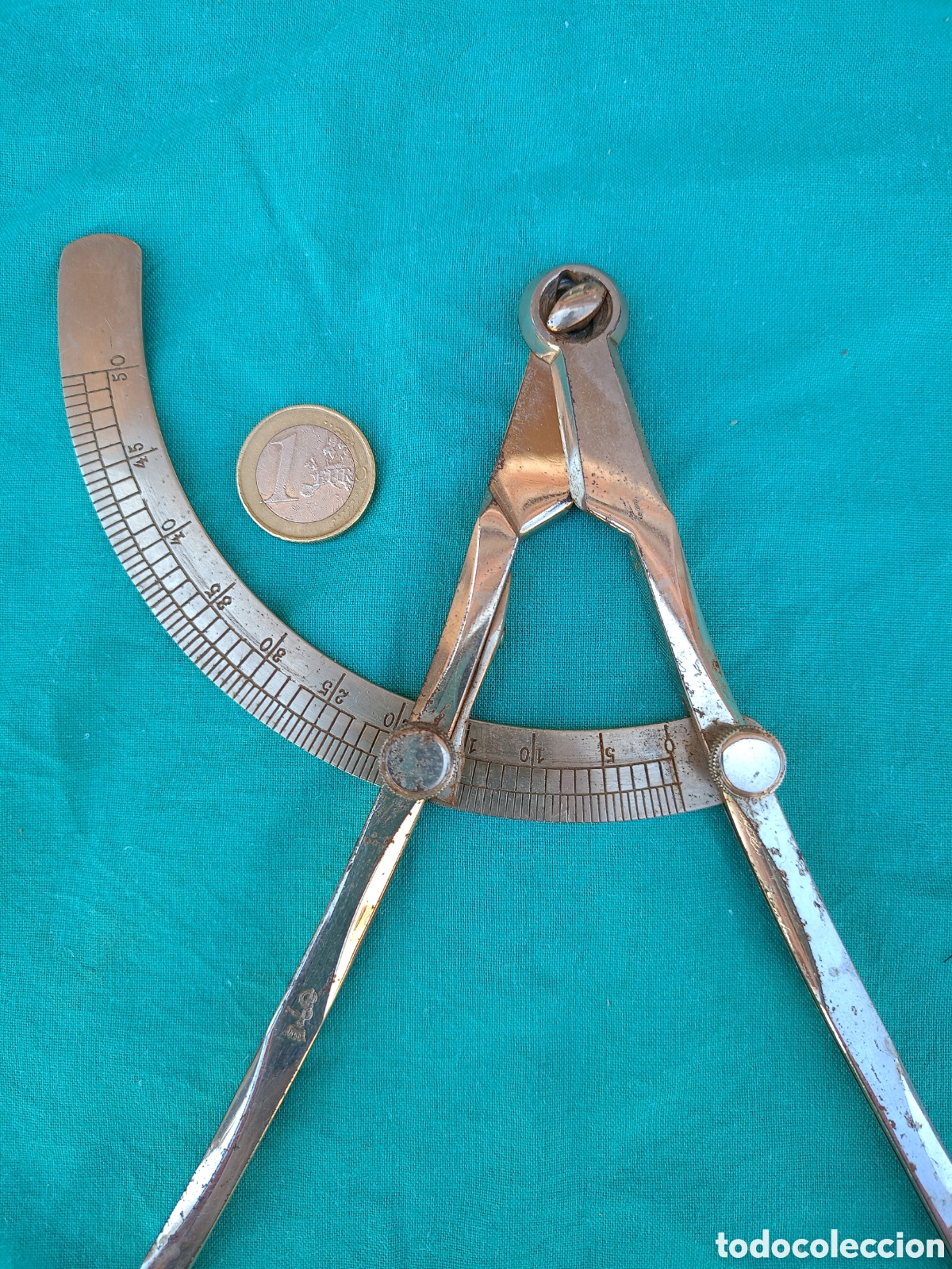 Antig&uuml;edades: MEDICINA. COMP&Aacute;S CALIBRE MEDIDOR - Foto 4