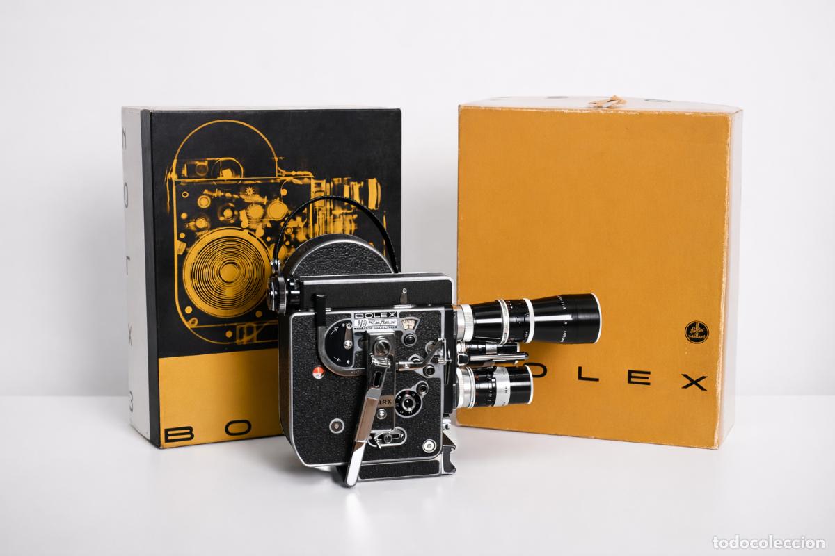 Antig&uuml;edades: C&aacute;mara de pel&iacute;cula Bolex H8RX - Foto 1
