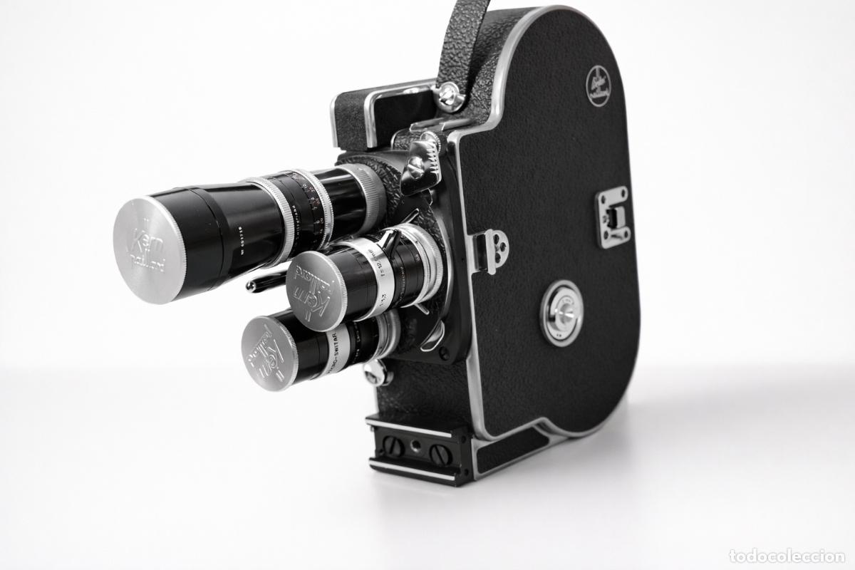 Antig&uuml;edades: C&aacute;mara de pel&iacute;cula Bolex H8RX - Foto 3