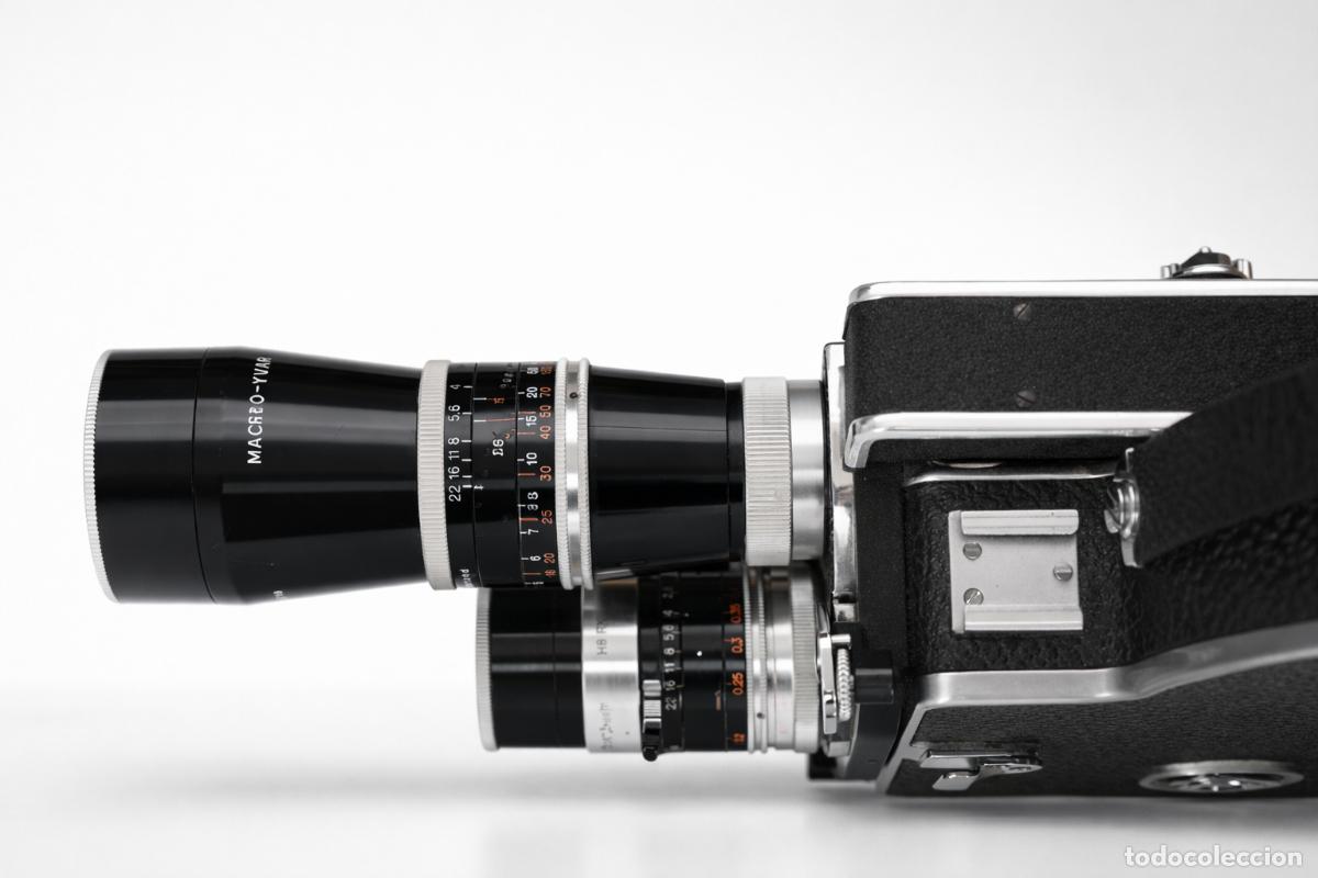 Antig&uuml;edades: C&aacute;mara de pel&iacute;cula Bolex H8RX - Foto 4