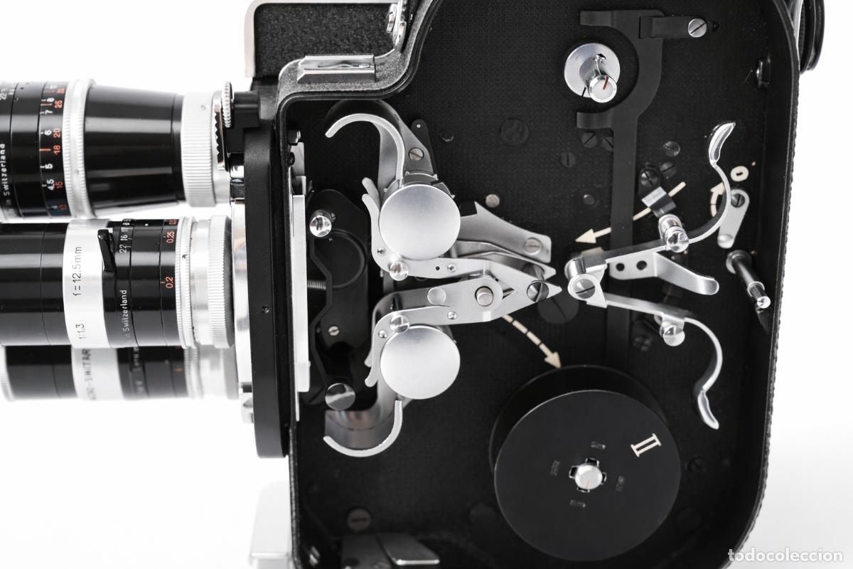 Antig&uuml;edades: C&aacute;mara de pel&iacute;cula Bolex H8RX - Foto 6