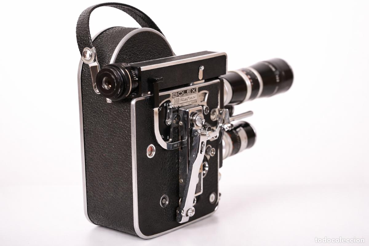 Antig&uuml;edades: C&aacute;mara de pel&iacute;cula Bolex H8RX - Foto 7