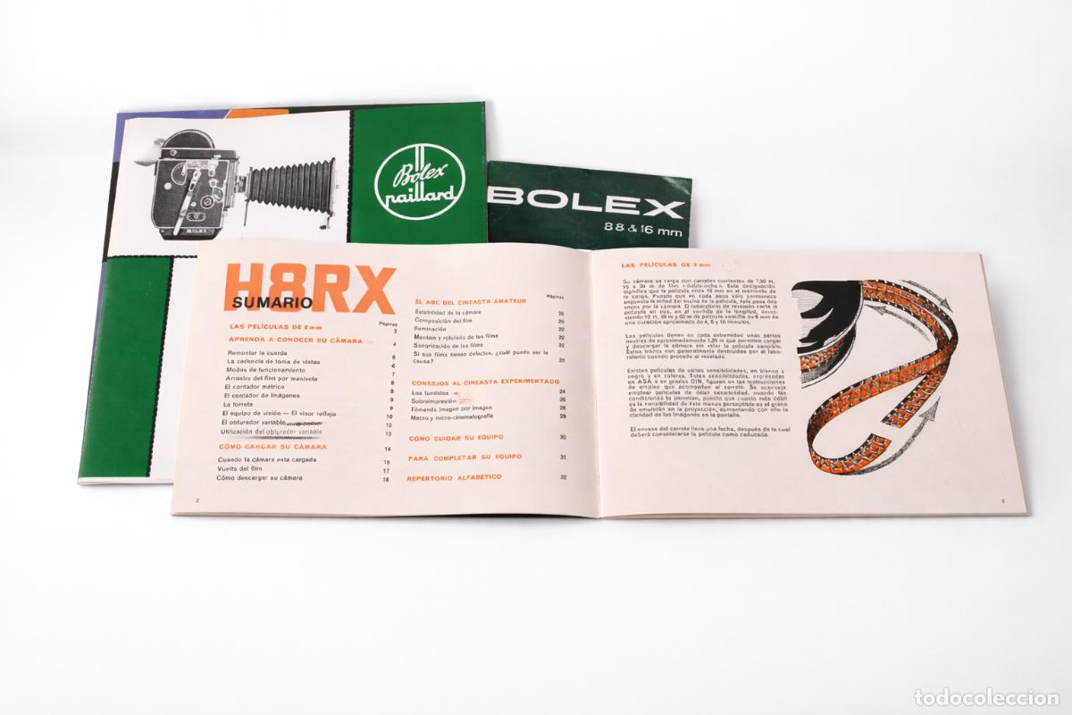 Antig&uuml;edades: C&aacute;mara de pel&iacute;cula Bolex H8RX - Foto 11