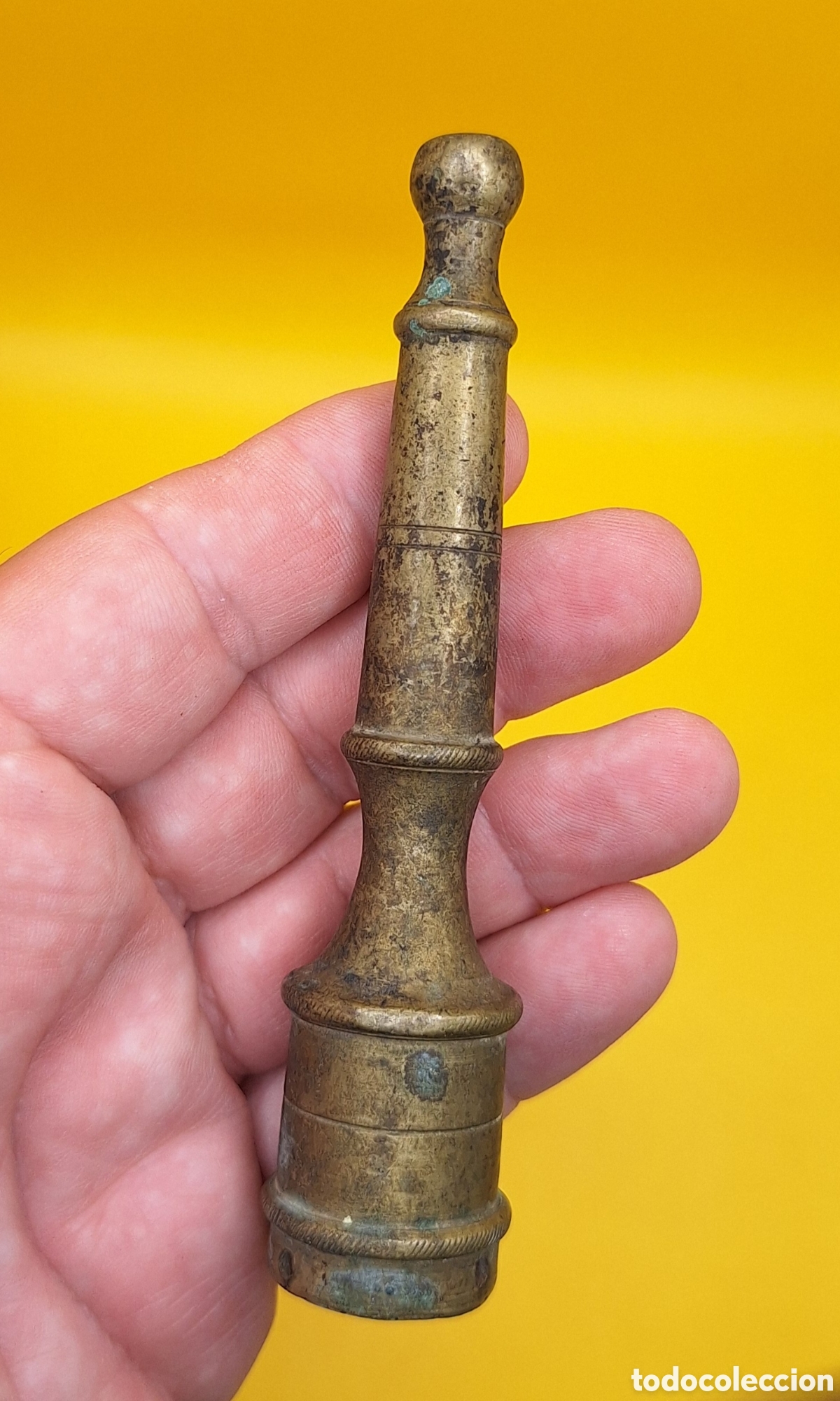 Antig&uuml;edades: Antigua Boquilla de Fuelle de Chimenea - Foto 13