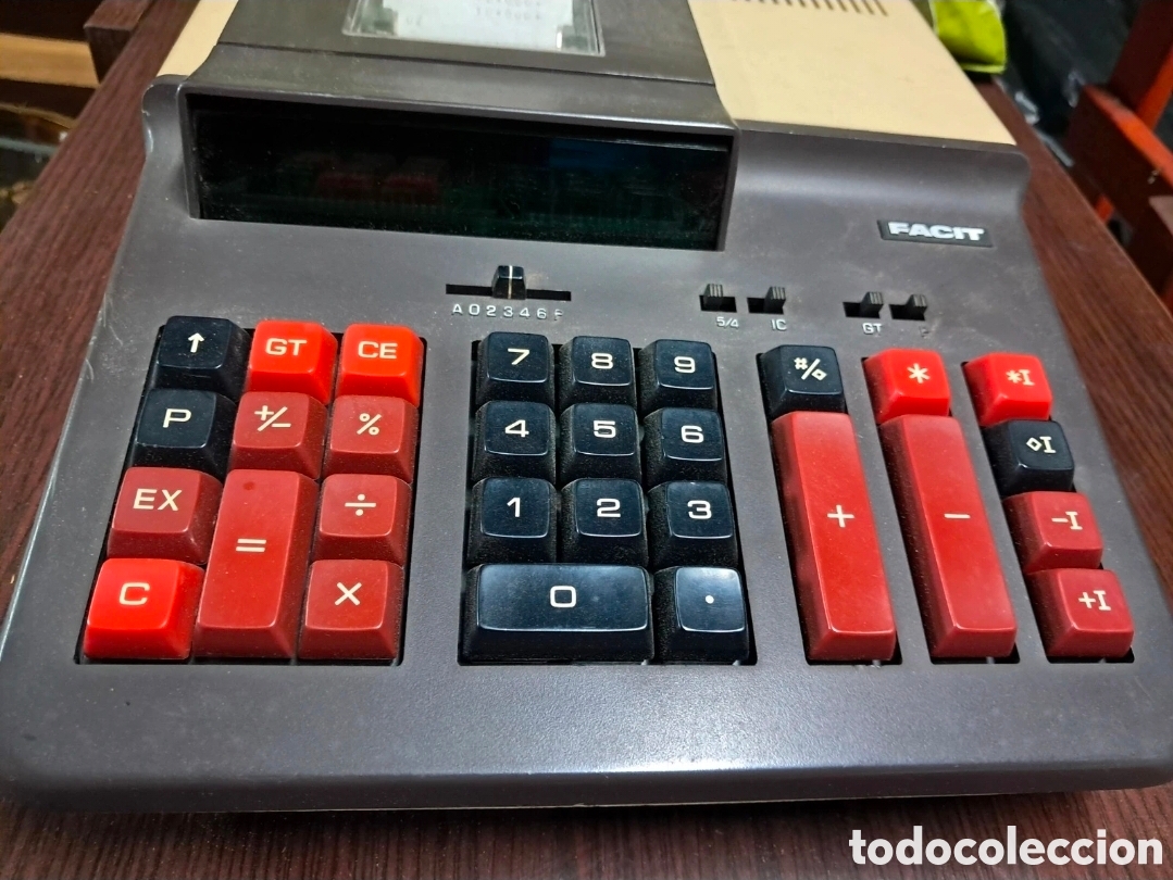 Antig&uuml;edades: Calculadora Facit vintage - Foto 2