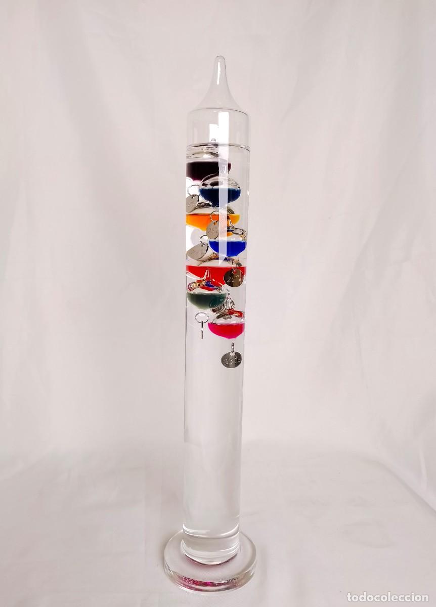 Antig&uuml;edades: TERM&Oacute;METRO GALILEO. 40cm. NUEVO. - Foto 1