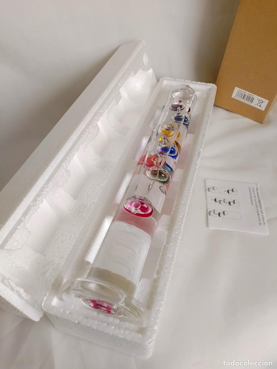 Antig&uuml;edades: TERM&Oacute;METRO GALILEO. 40cm. NUEVO. - Foto 5