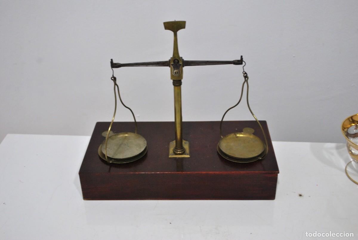 Antig&uuml;edades: BALANZA ANTIGUA DE PRECISI&Oacute;N - Foto 7