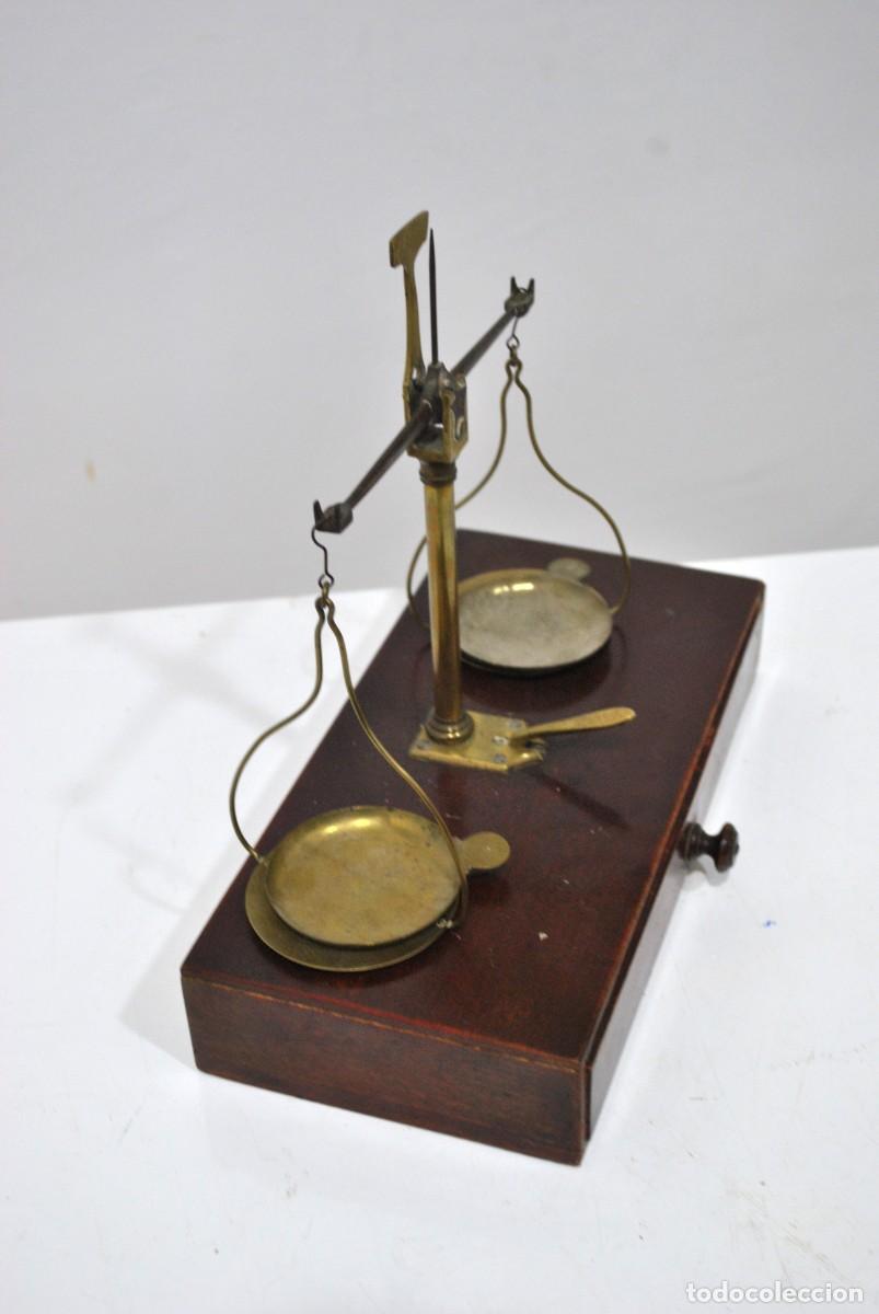 Antig&uuml;edades: BALANZA ANTIGUA DE PRECISI&Oacute;N - Foto 8