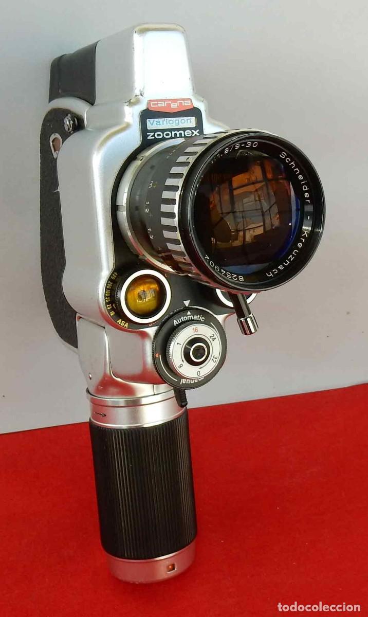 Antig&uuml;edades: C&aacute;mara CARENA ZOOMEX - de 8 mm - funciona - Foto 1