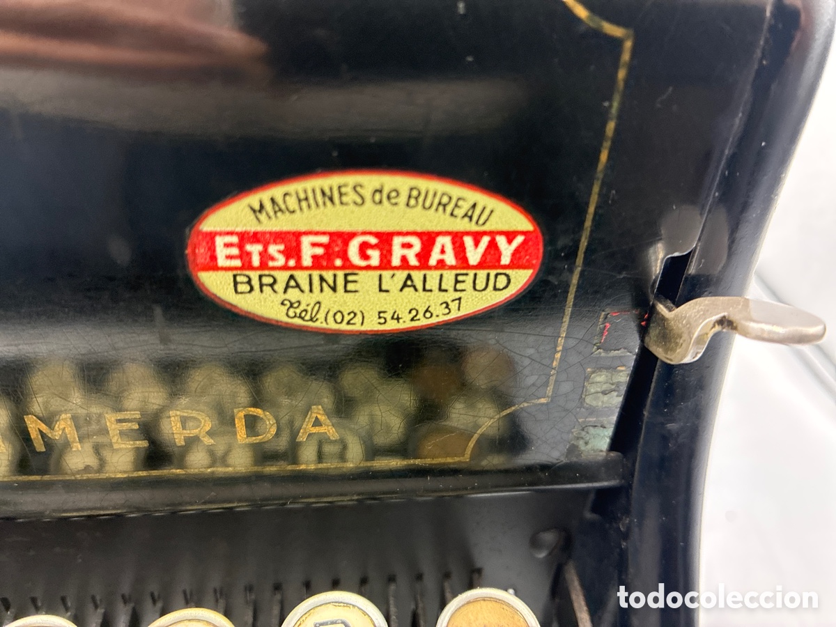 Antig&uuml;edades: M&aacute;quina de escribir Rheinmetall. - Foto 4