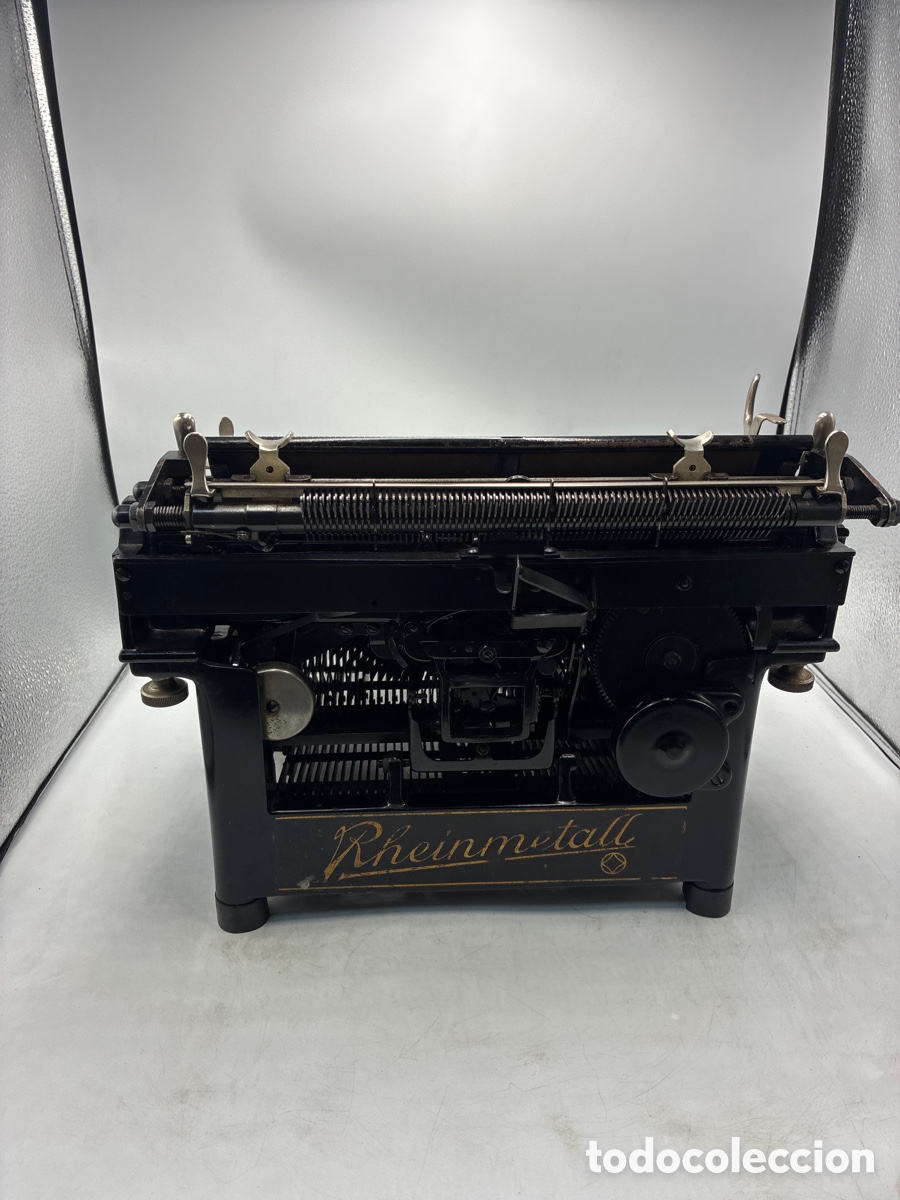 Antig&uuml;edades: M&aacute;quina de escribir Rheinmetall. - Foto 10