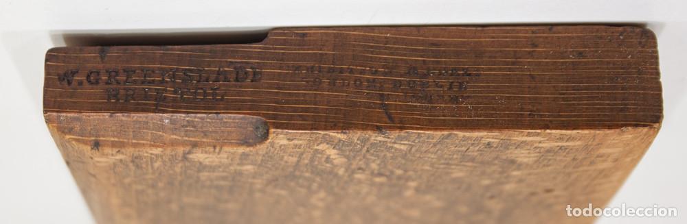 Antig&uuml;edades: ANTIGUO CEPILLO MOLDURERO DE MADERA DE SERBAL. - Foto 5
