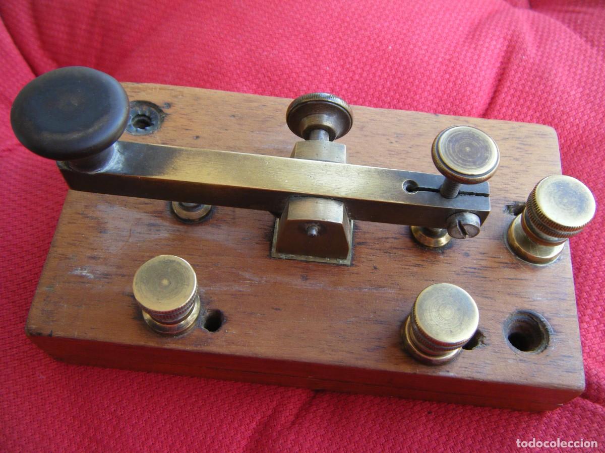 Antig&uuml;edades: MANIPULADOR MORSE, TELEGRAF&Iacute;A. - Foto 1