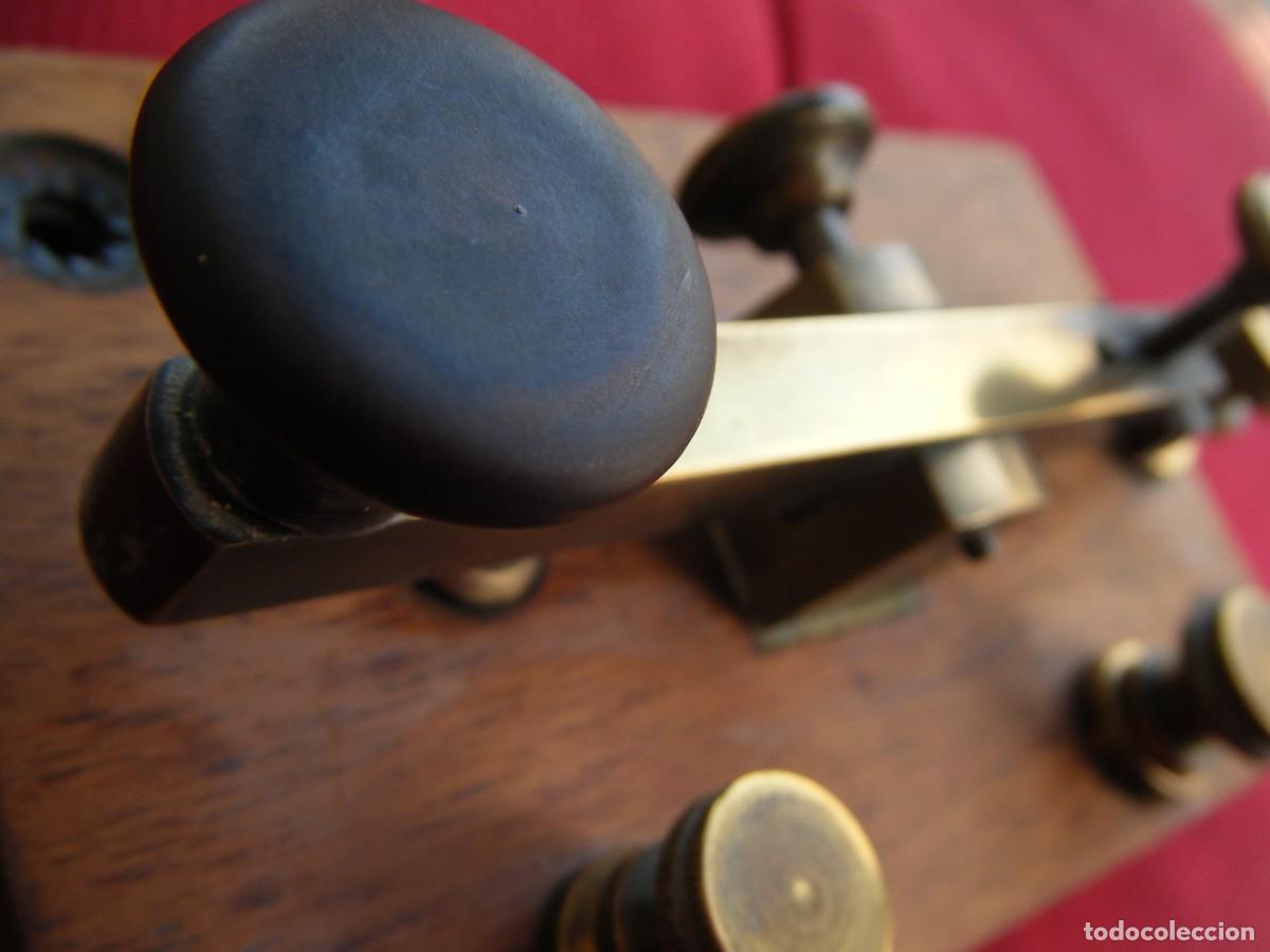 Antig&uuml;edades: MANIPULADOR MORSE, TELEGRAF&Iacute;A. - Foto 2