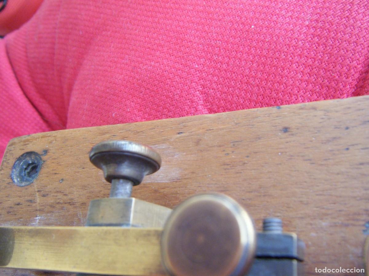 Antig&uuml;edades: MANIPULADOR MORSE, TELEGRAF&Iacute;A. - Foto 3