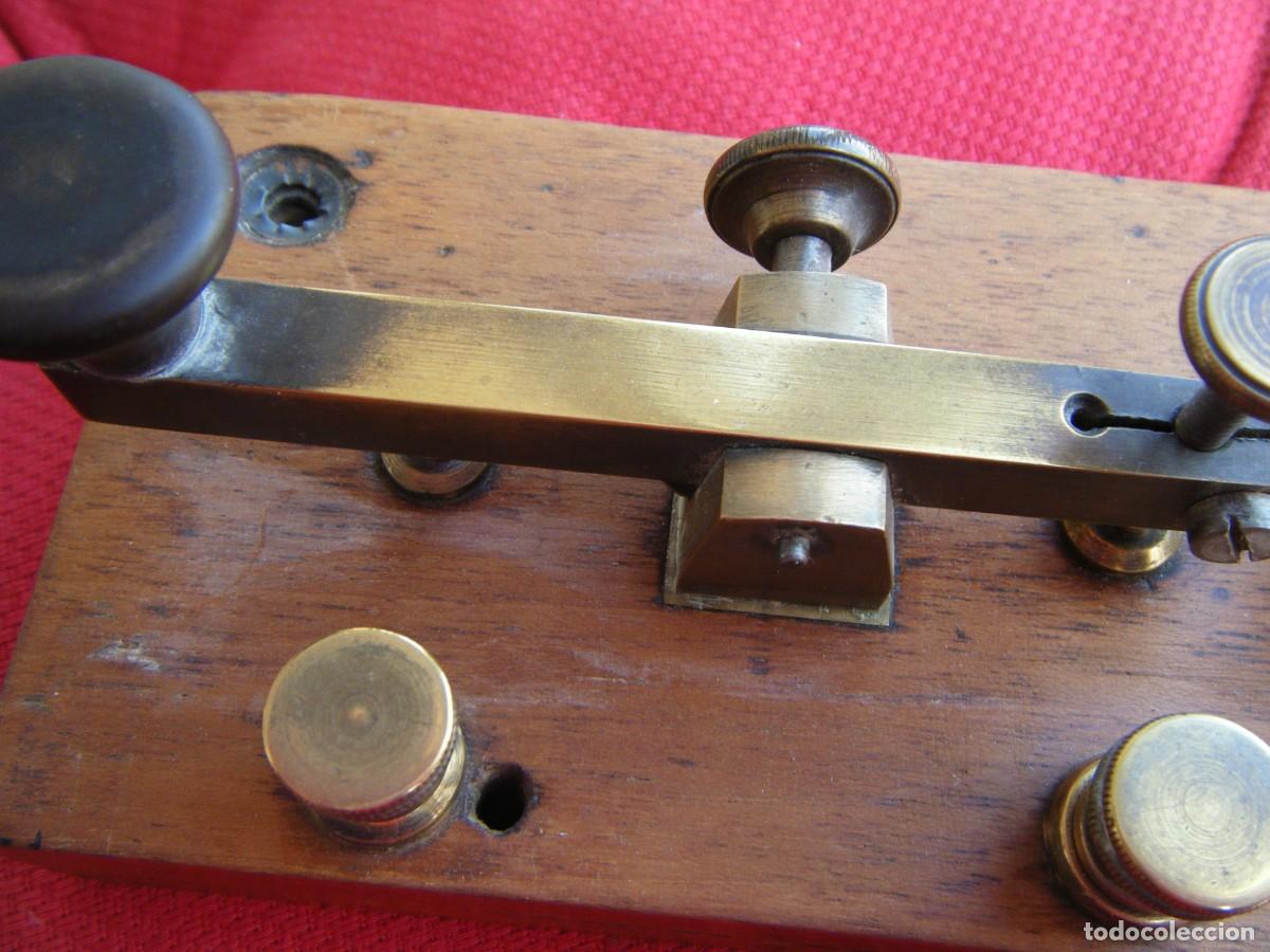 Antig&uuml;edades: MANIPULADOR MORSE, TELEGRAF&Iacute;A. - Foto 4