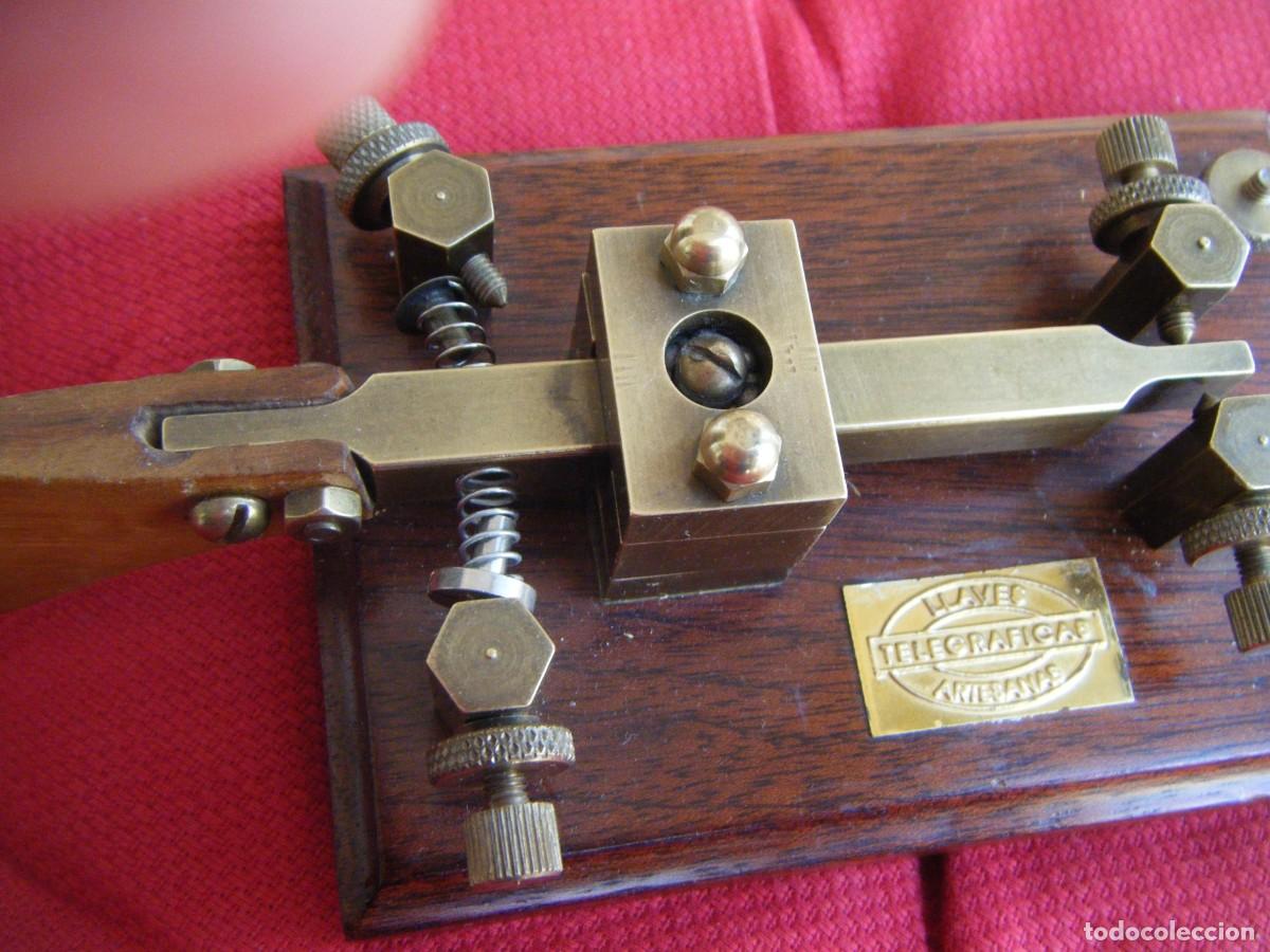 Antig&uuml;edades: MANIPULADOR MORSE, TELEGRAF&Iacute;A - Foto 3