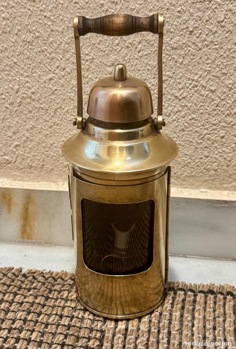 Antig&uuml;edades: FAROL- L&Aacute;MPARA DE BITACORA - Foto 1