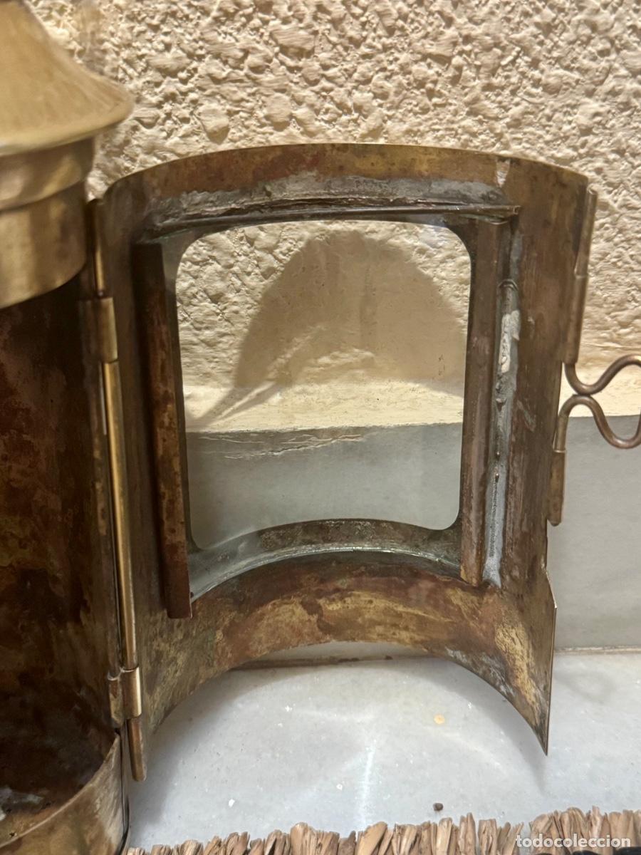 Antig&uuml;edades: FAROL- L&Aacute;MPARA DE BITACORA - Foto 10