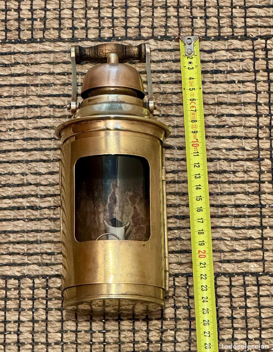 Antig&uuml;edades: FAROL- L&Aacute;MPARA DE BITACORA - Foto 11