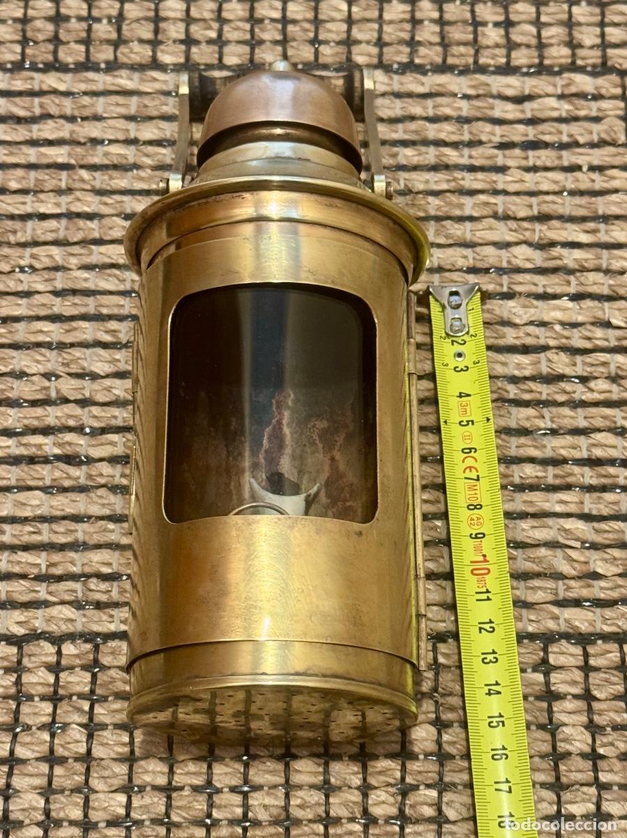 Antig&uuml;edades: FAROL- L&Aacute;MPARA DE BITACORA - Foto 12