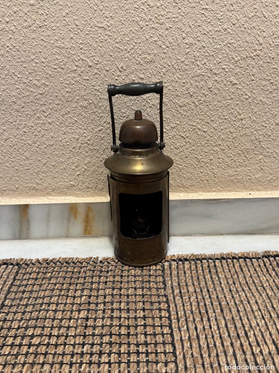 Antig&uuml;edades: FAROL- L&Aacute;MPARA DE BITACORA - Foto 15