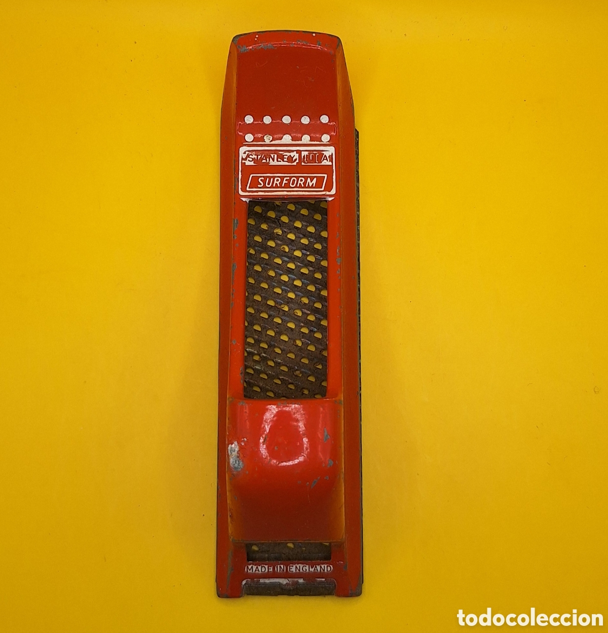 Antig&uuml;edades: Herramienta de Carpintero - Cepillo - Surform - Stanley - Made in England - - Foto 3