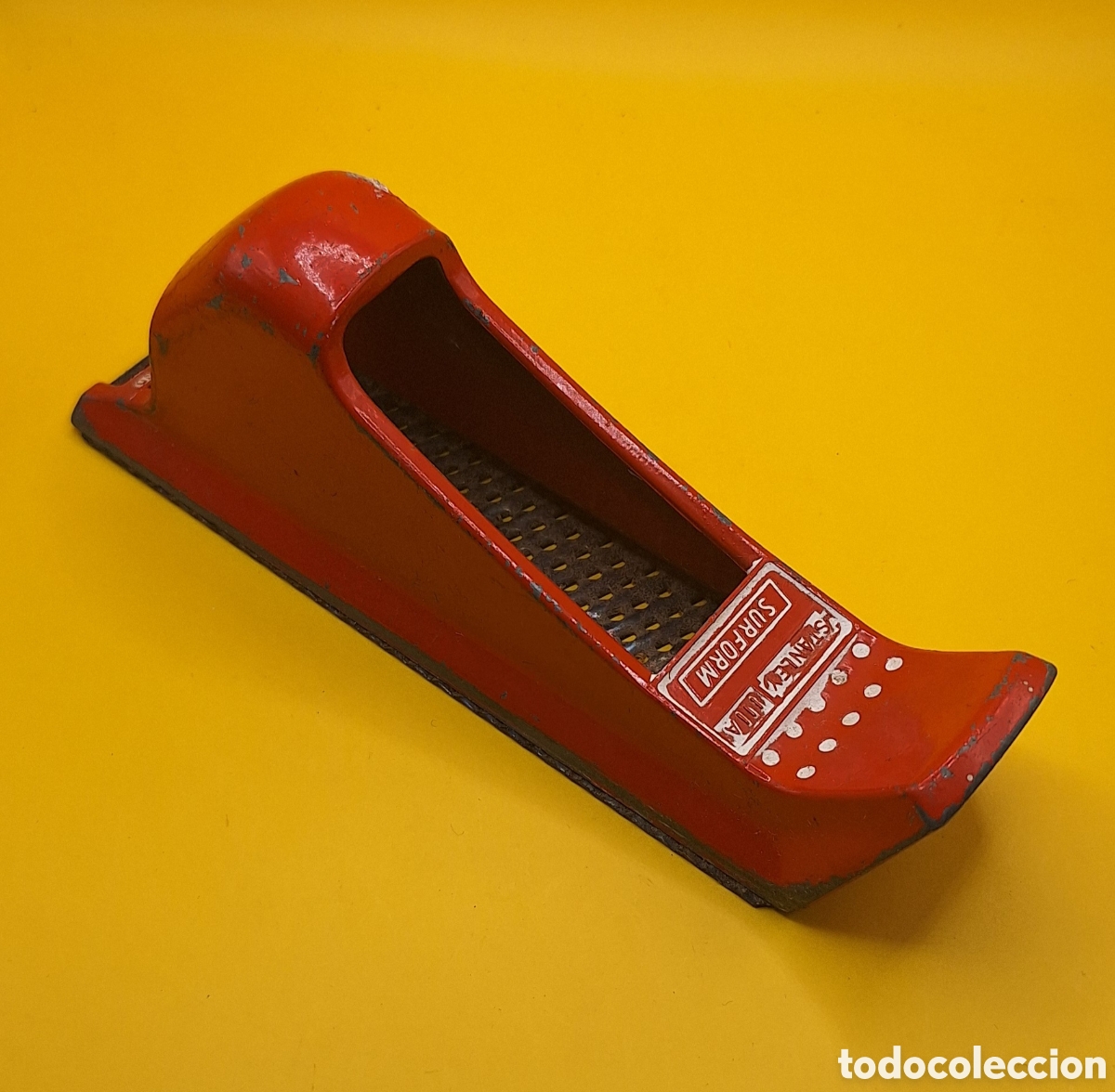 Antig&uuml;edades: Herramienta de Carpintero - Cepillo - Surform - Stanley - Made in England - - Foto 5