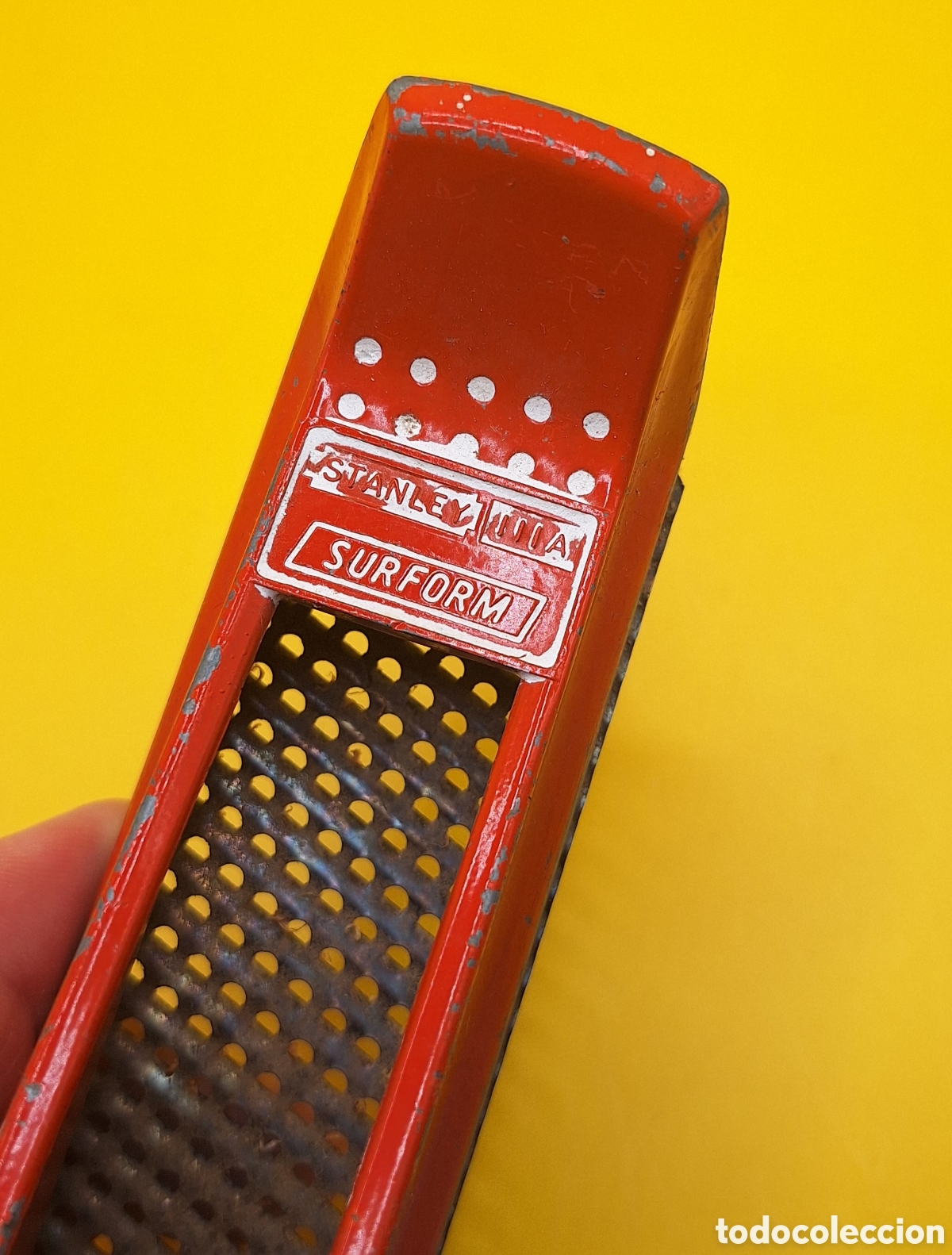 Antig&uuml;edades: Herramienta de Carpintero - Cepillo - Surform - Stanley - Made in England - - Foto 6