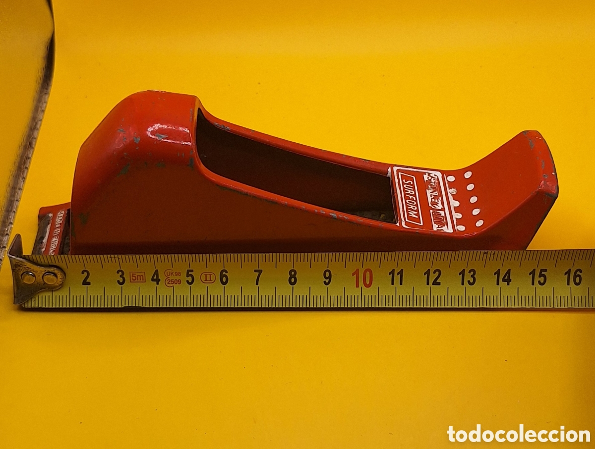 Antig&uuml;edades: Herramienta de Carpintero - Cepillo - Surform - Stanley - Made in England - - Foto 15