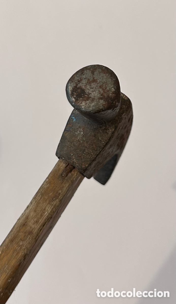 Antig&uuml;edades: ANTIGUO MARTILLO SACA PUNTAS - Foto 2