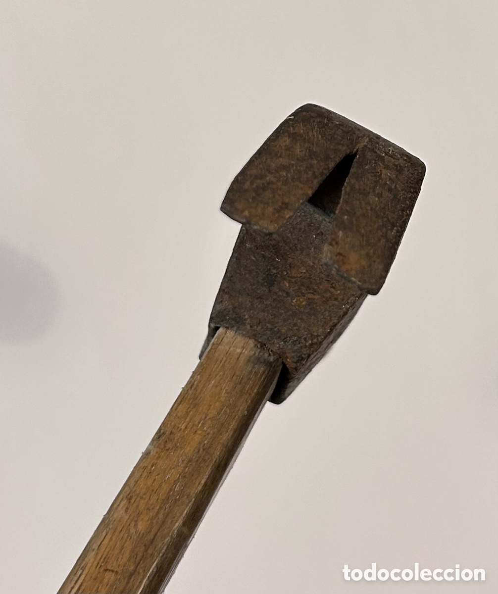 Antig&uuml;edades: ANTIGUO MARTILLO SACA PUNTAS - Foto 4