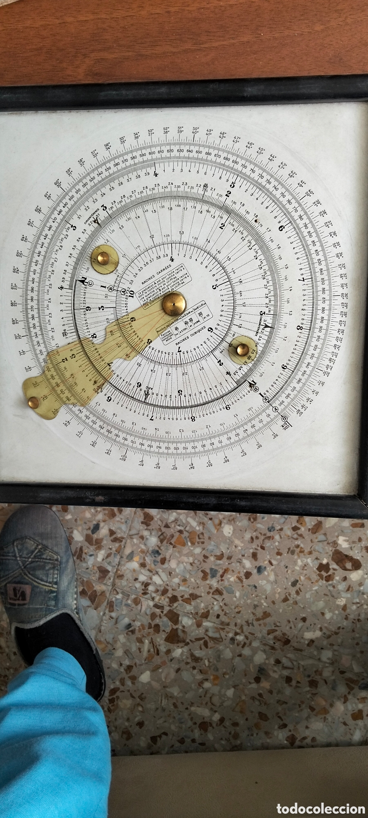 Antig&uuml;edades: REGLA DE CALCULO CIRCULAR. - Foto 1