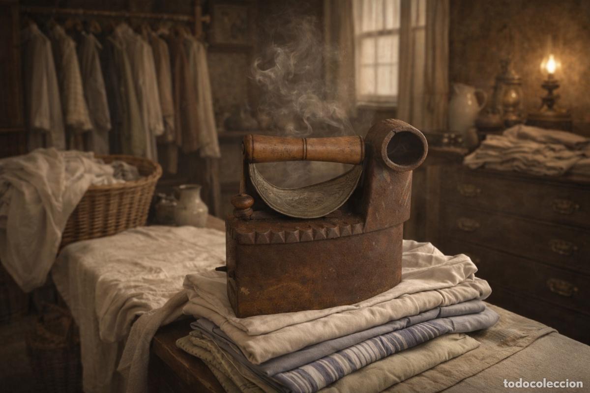 Antiquit&auml;ten: Antigua plancha de carb&oacute;n