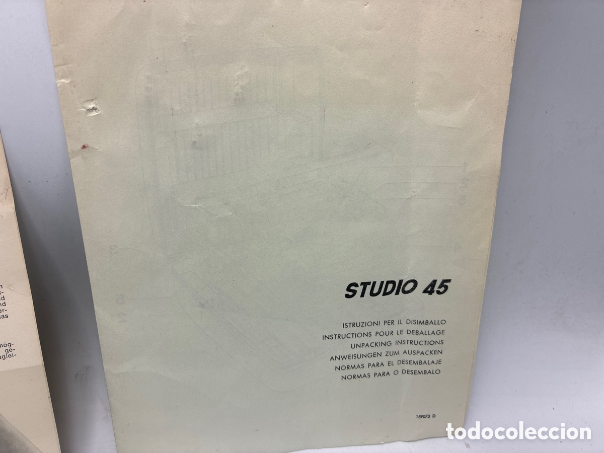 Antig&uuml;edades: M&aacute;quina de Escribir Olivetti Studio 45. - Foto 9
