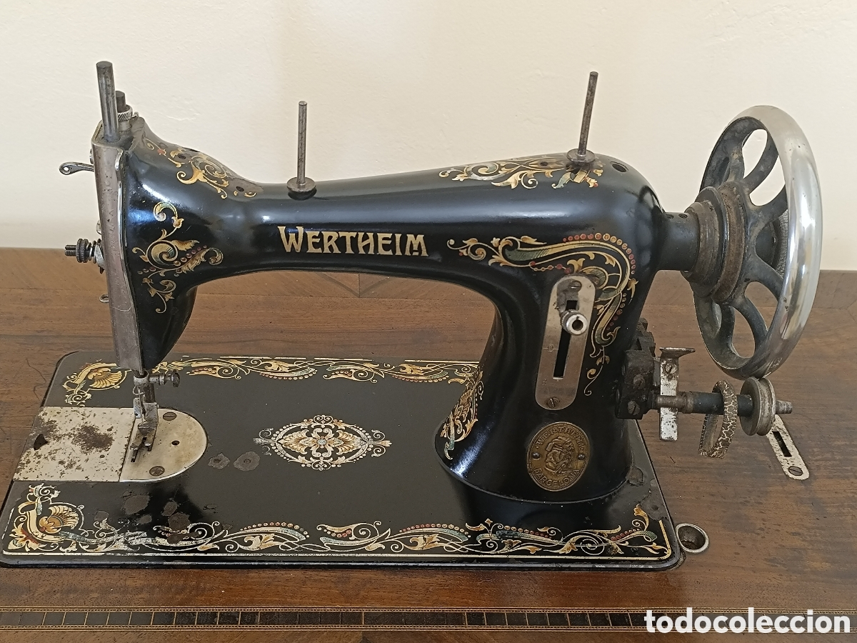Antiguidades: M&aacute;quina de Coser Wertheim &rdquo;Planet&rdquo; (1910-1915)