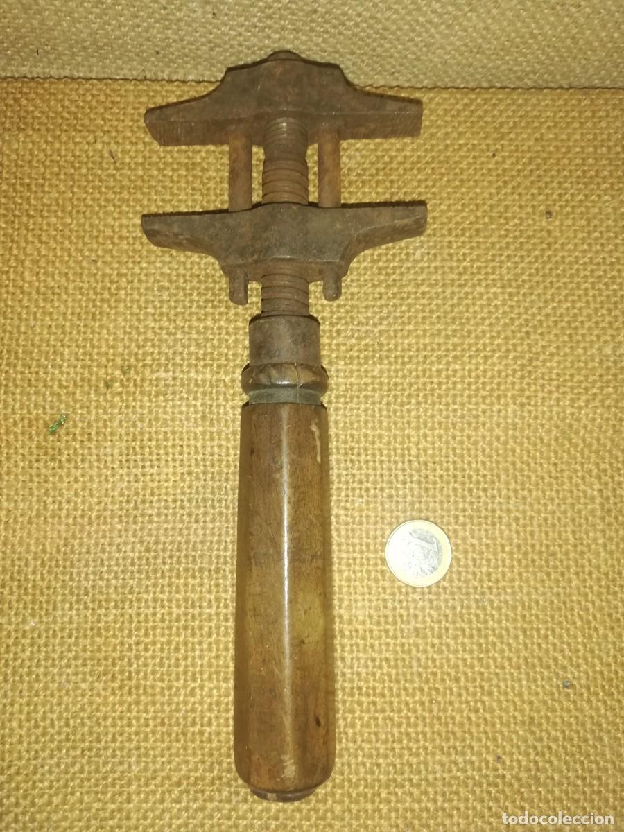Antig&uuml;edades: Llave inglesa ajustable antigua - Foto 5