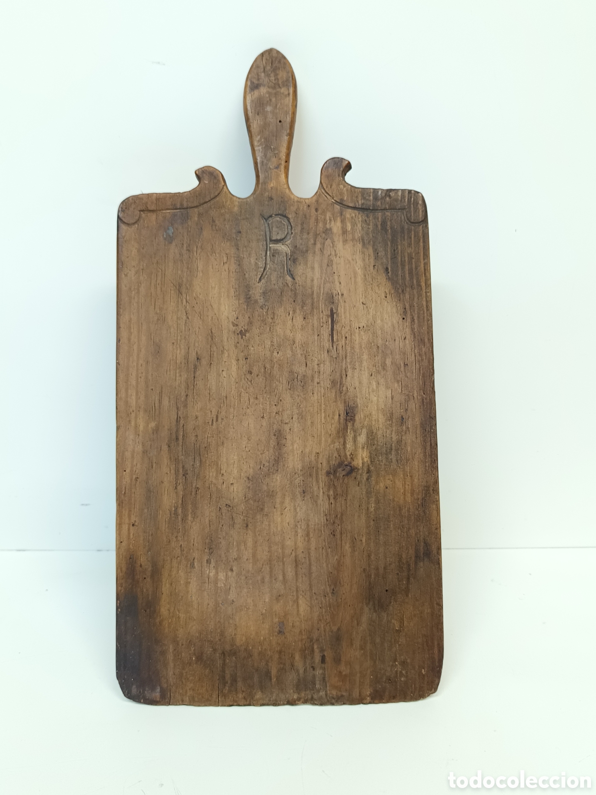 Antig&uuml;edades: Antigua pala de horno en madera - Foto 1