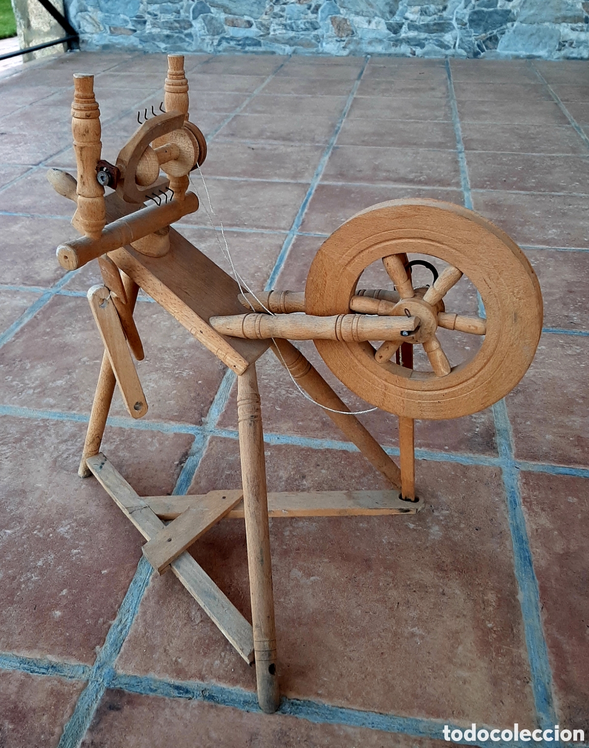 Antig&uuml;edades: Roca de madera antigua - Foto 3