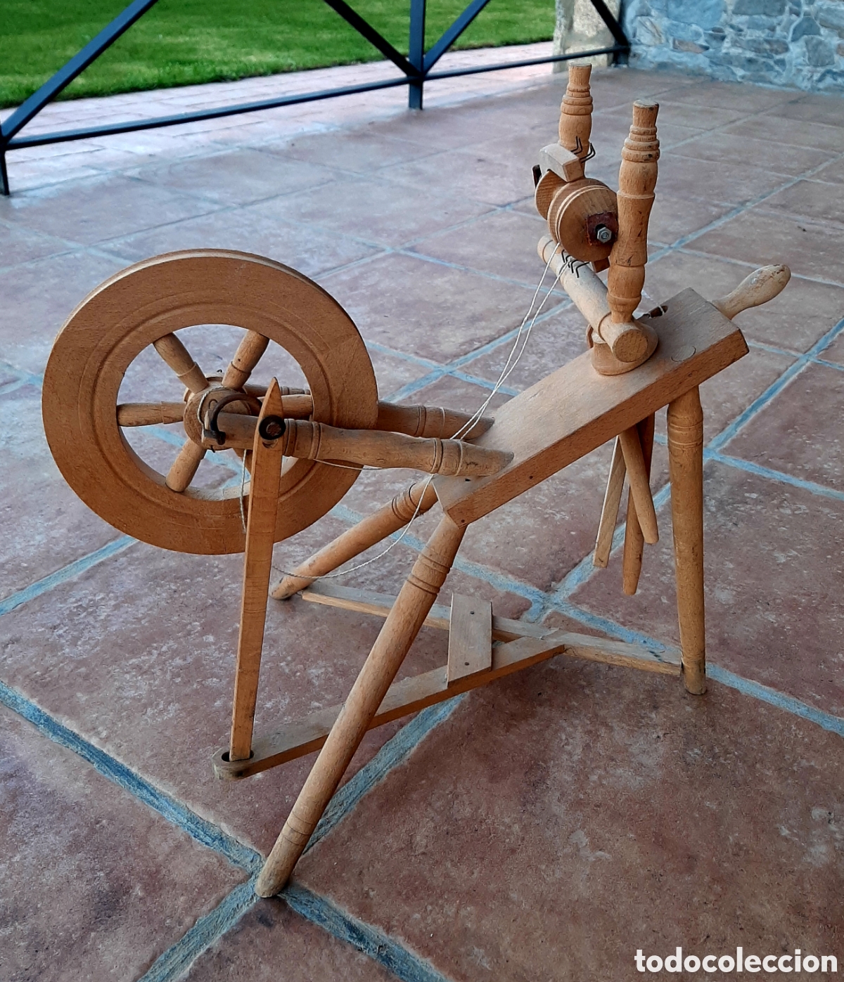 Antig&uuml;edades: Roca de madera antigua - Foto 1